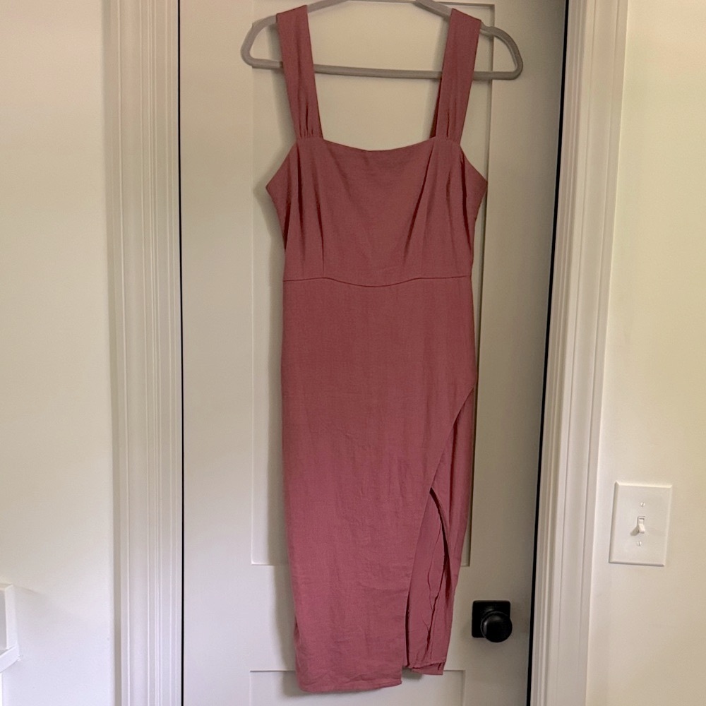 Abercrombie Mauve Midi Dress